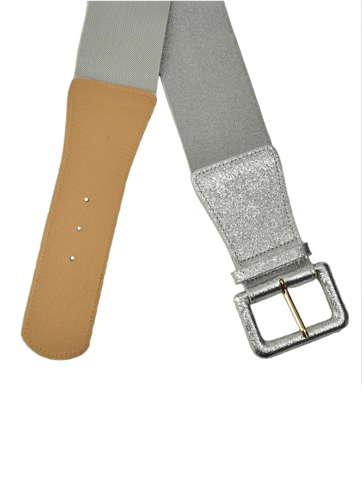 Ремень женский 1709 серебро