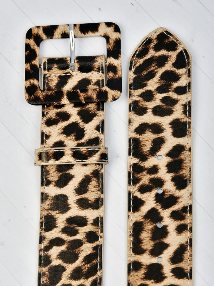 Ремень женский 70025 леопардовый