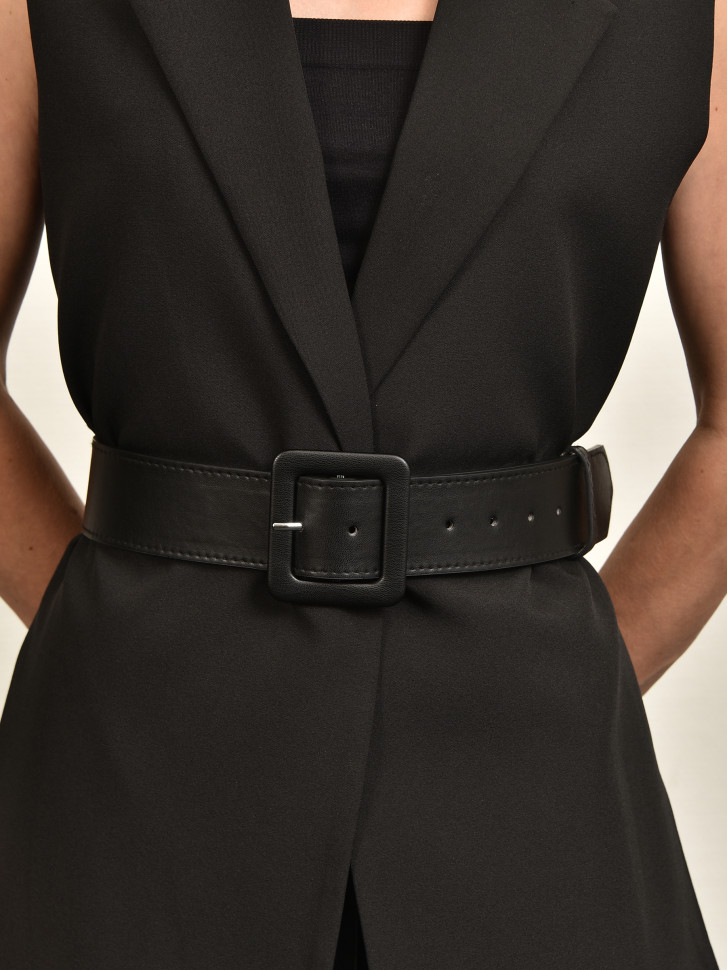 Ремень женский 70025 чёрный