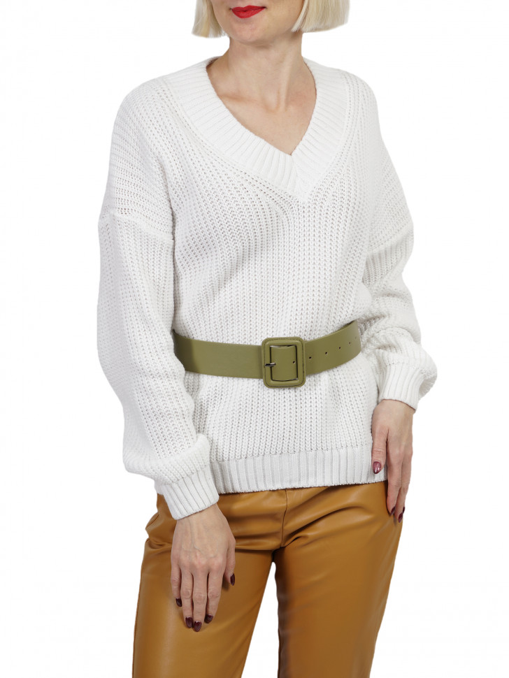 Ремень женский 70025 оливковый