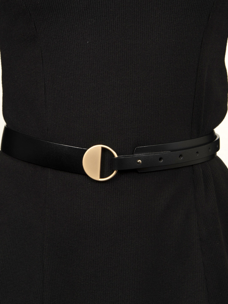 Ремень женский 55# чёрный