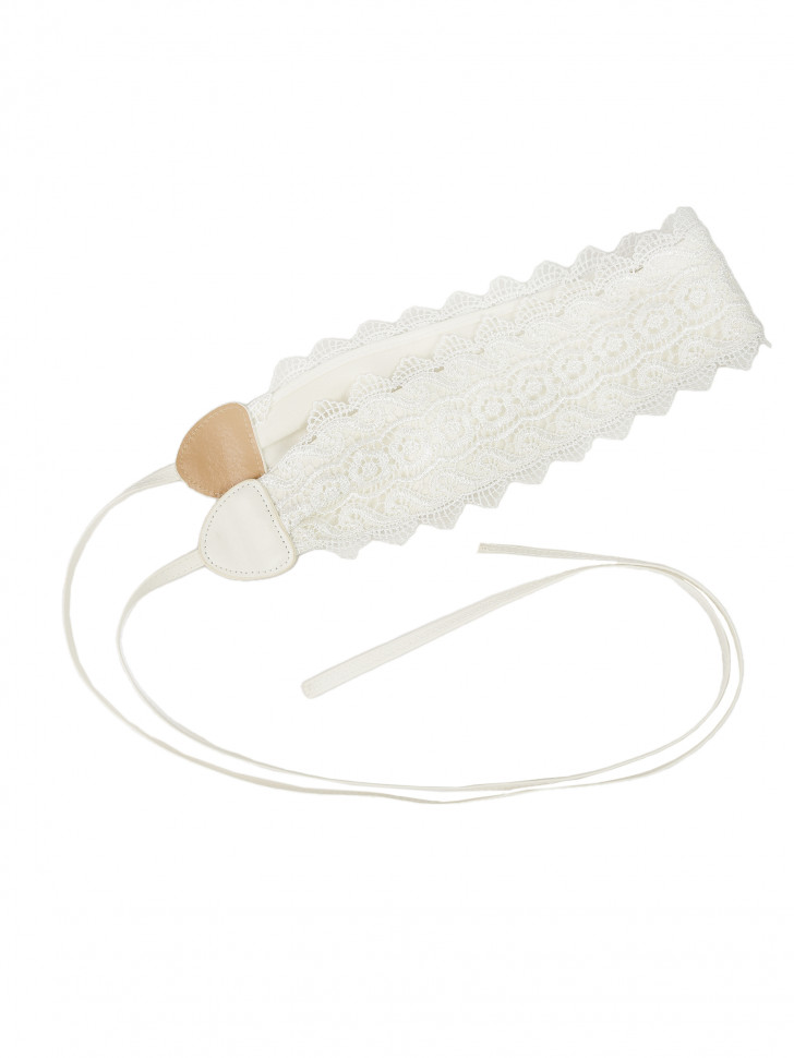 Пояс женский 70037 белый