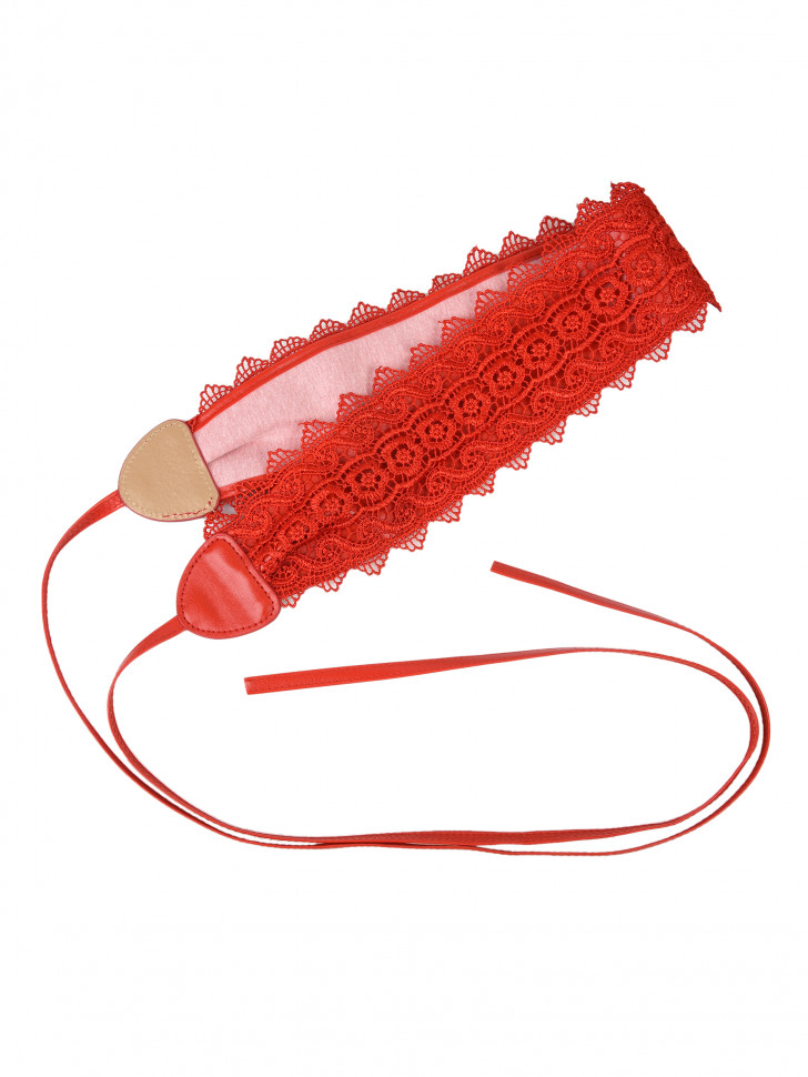 Пояс женский 70037 красный