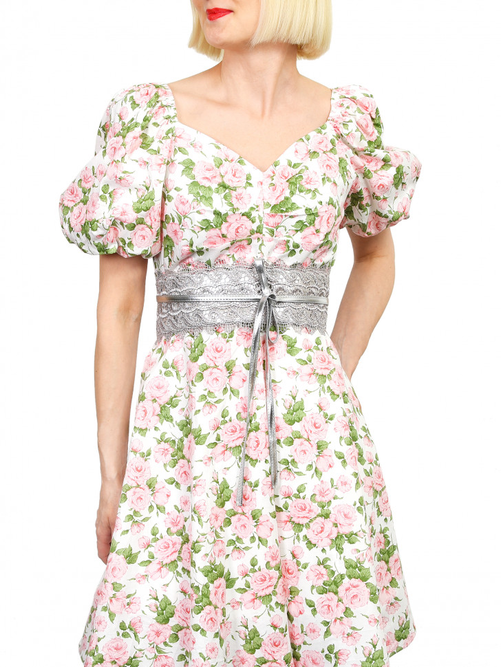 Пояс женский 70037 серебристый