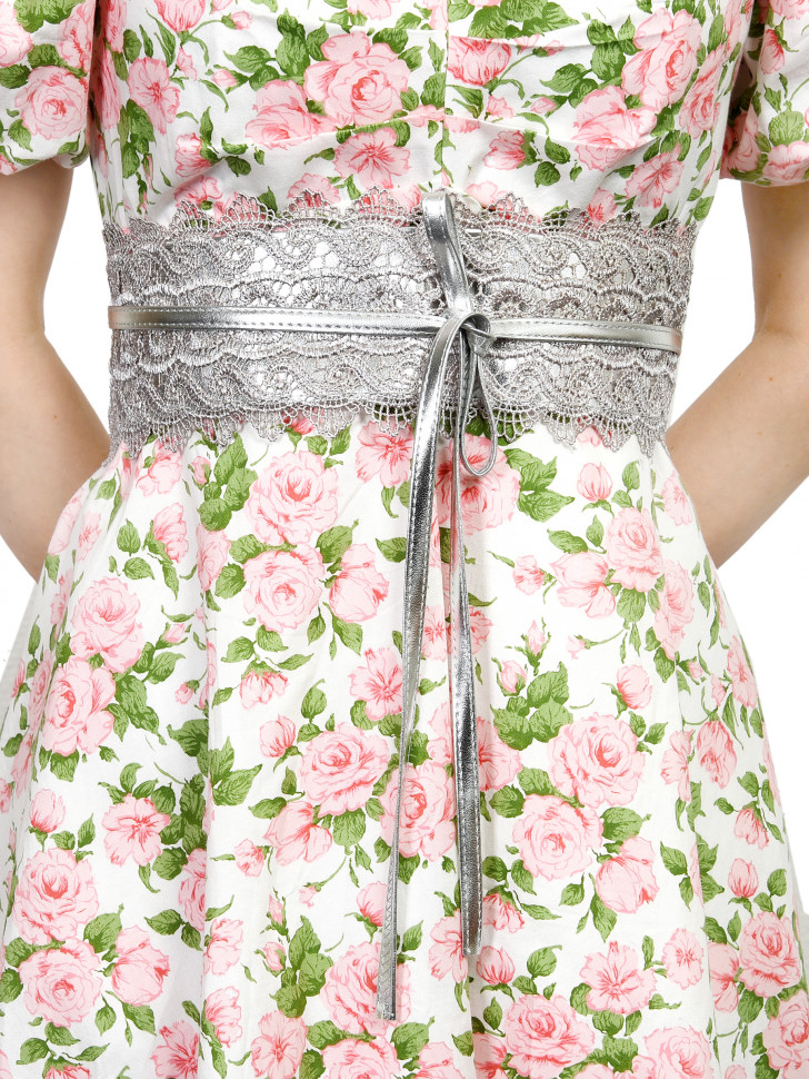 Пояс женский 70037 серебристый