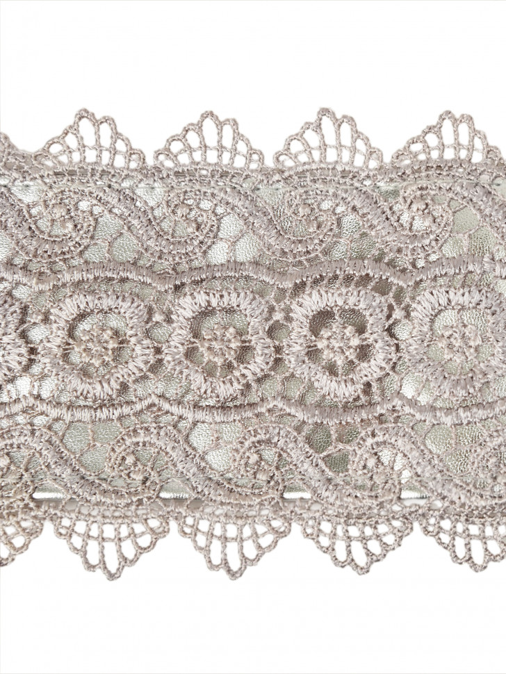 Пояс женский 70037 серебристый