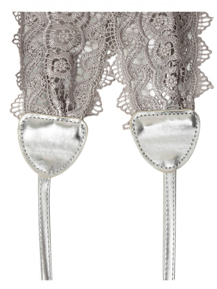 Пояс женский 70037 серебристый