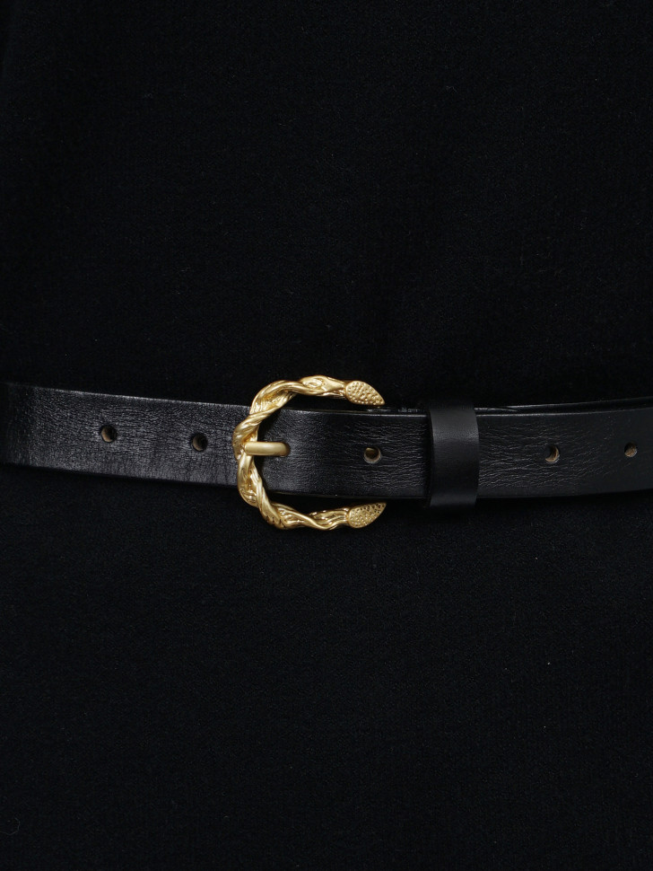 Ремень женский 12836 чёрный