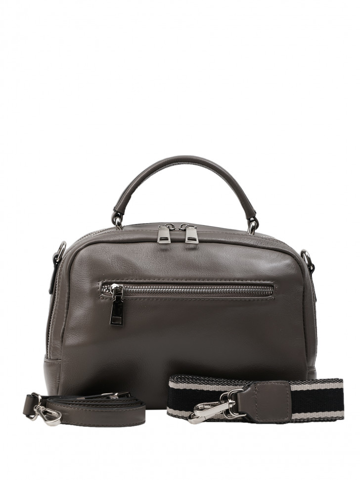 Сумка женская 9256 серо-бежевый