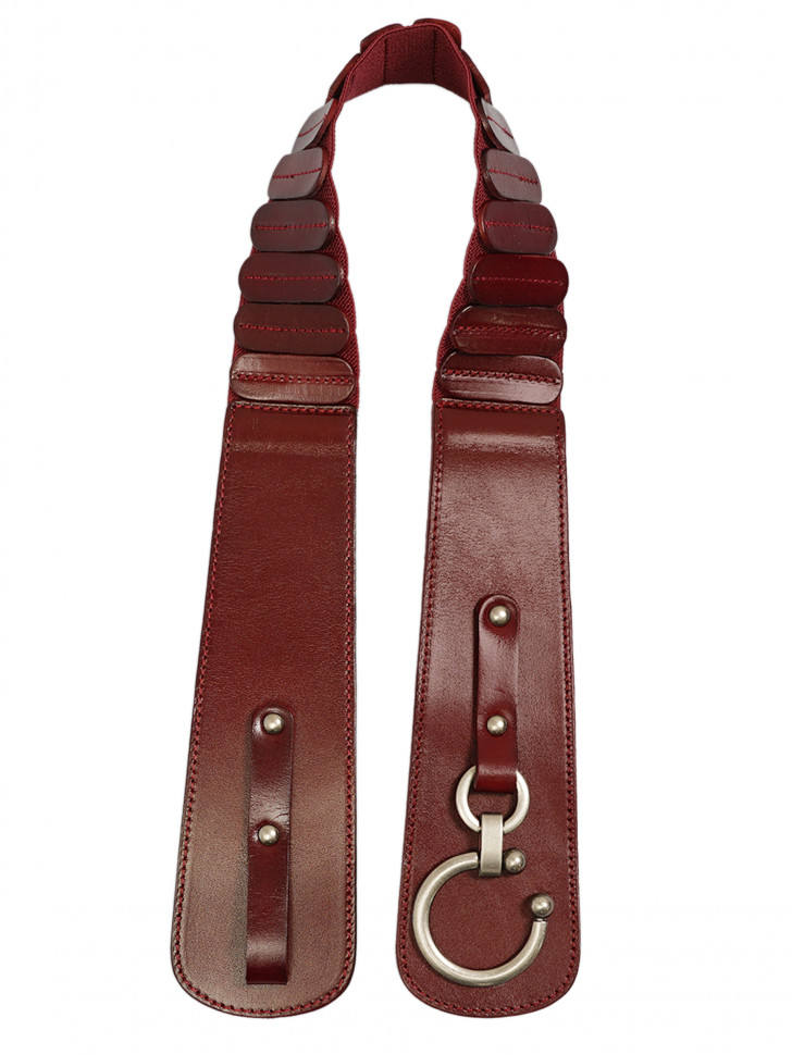 Ремень 1108 бордовый