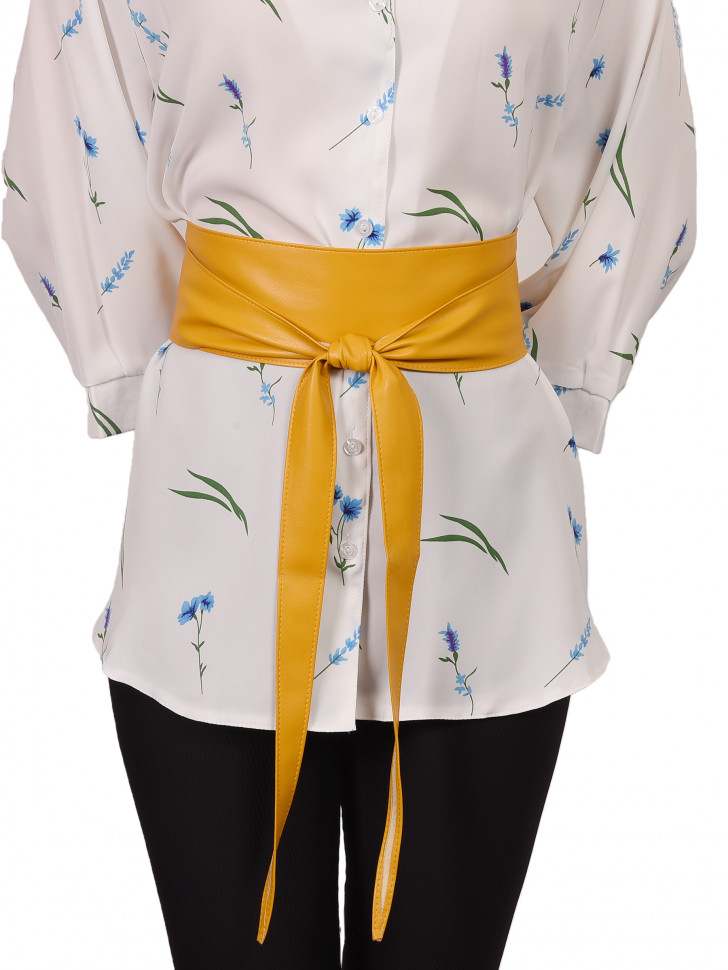 Пояс женский 70032 жёлтый