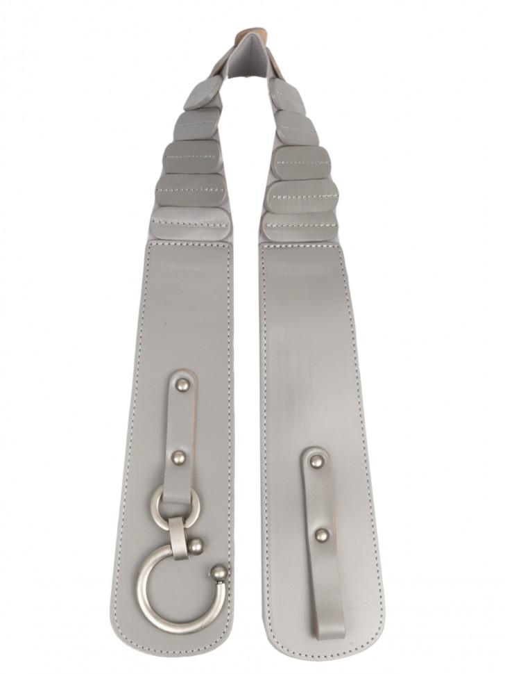 Ремень 1108 светло-серый