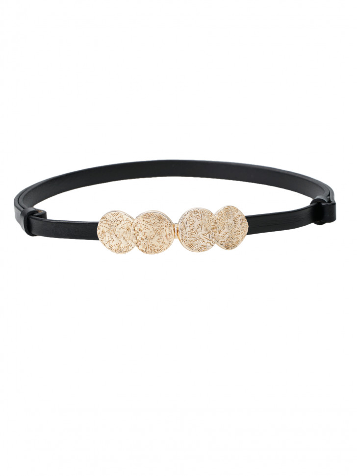 Ремень женский 12855 чёрный