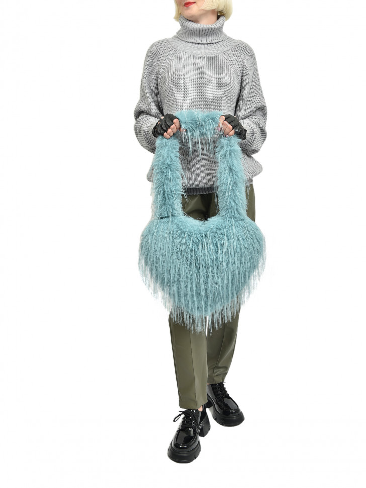 Сумка женская 7100 морская волна