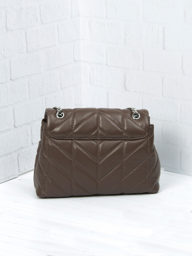 Сумка женская 7003 тёмно-бежевый