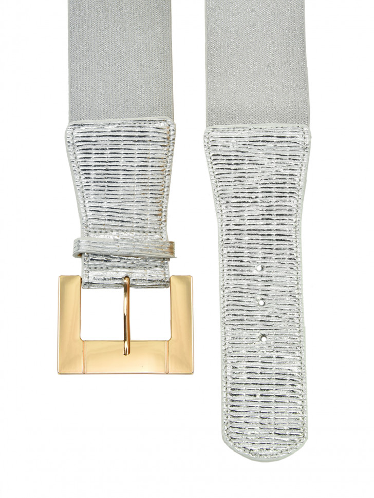 Ремень женский 1708 серебро