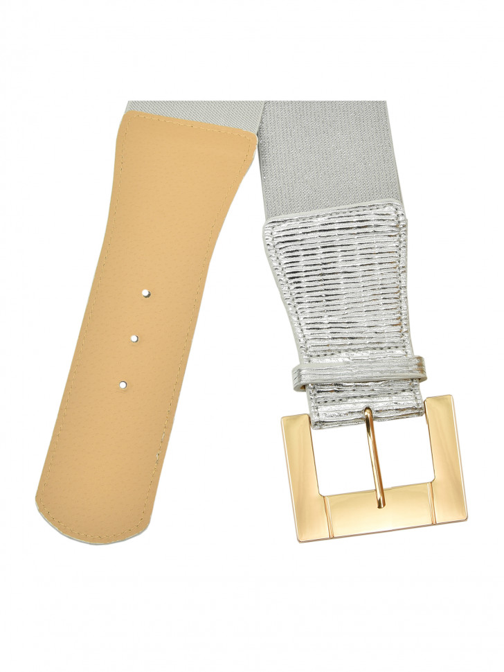 Ремень женский 1708 серебро